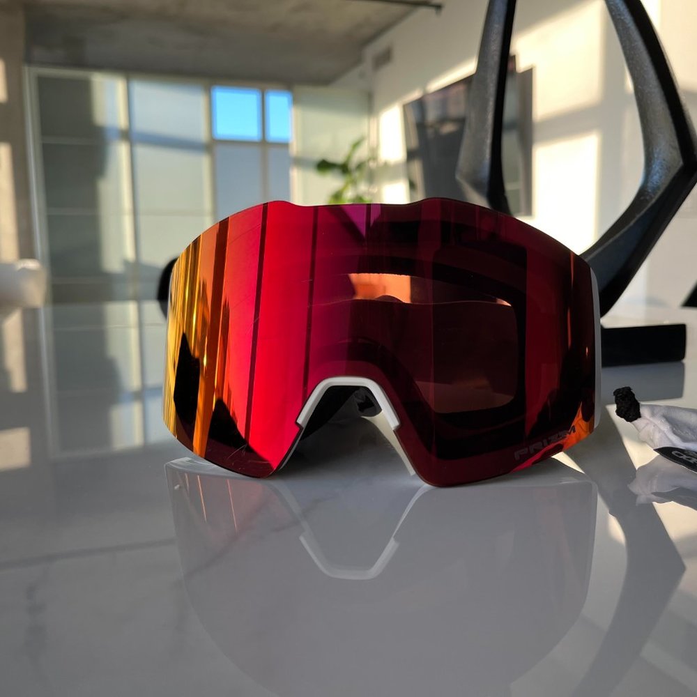 Oakley Fall Line XM Factory Pilot Snow Goggles - Torch Prizm